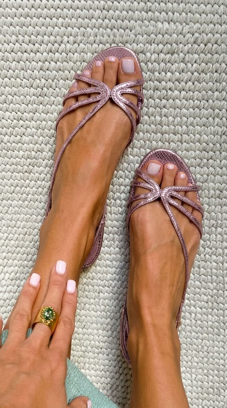 Sandalias Doradas