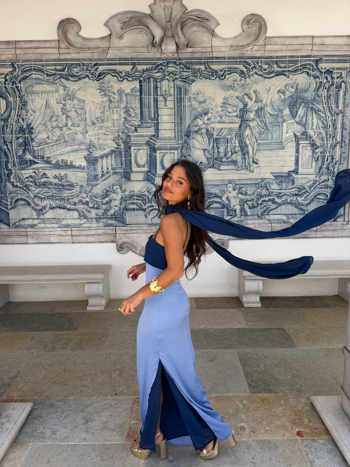 Vestido Zahara en Azul | Edición Limitada