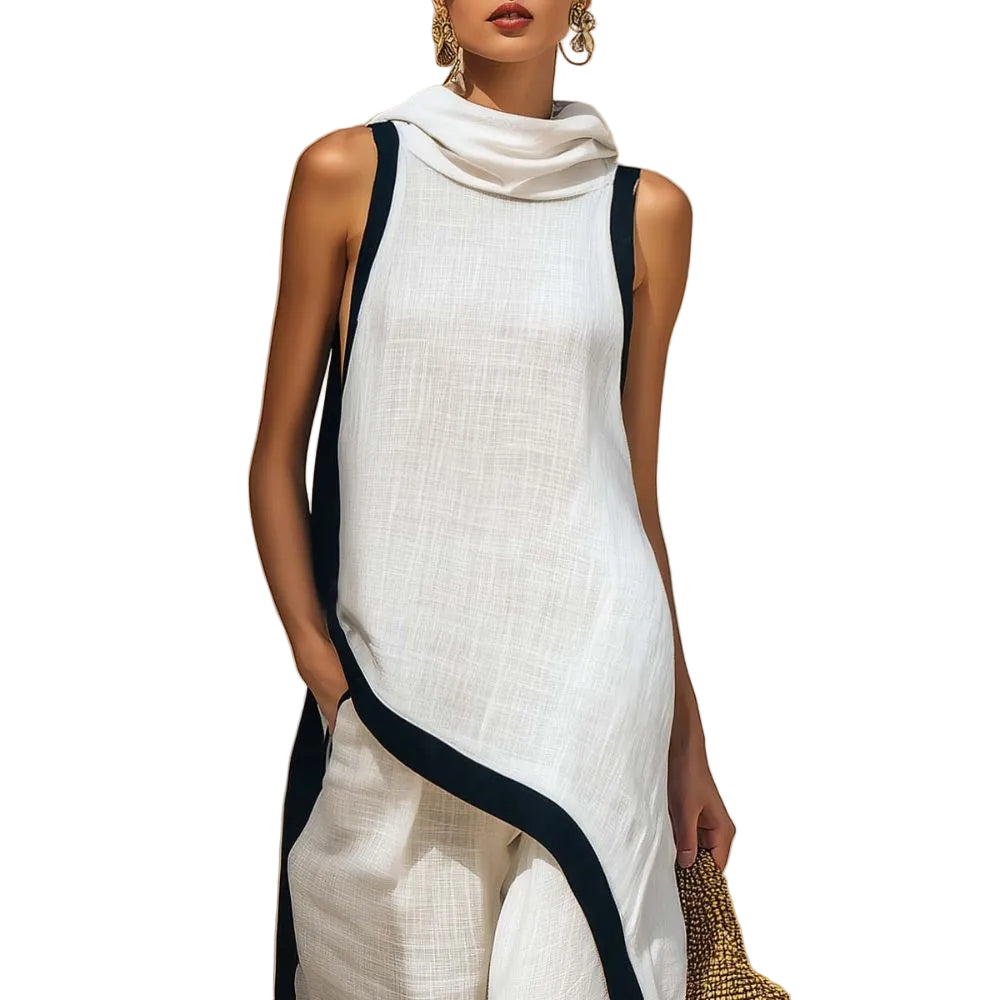 Leonora | Conjunto elegante de lino
