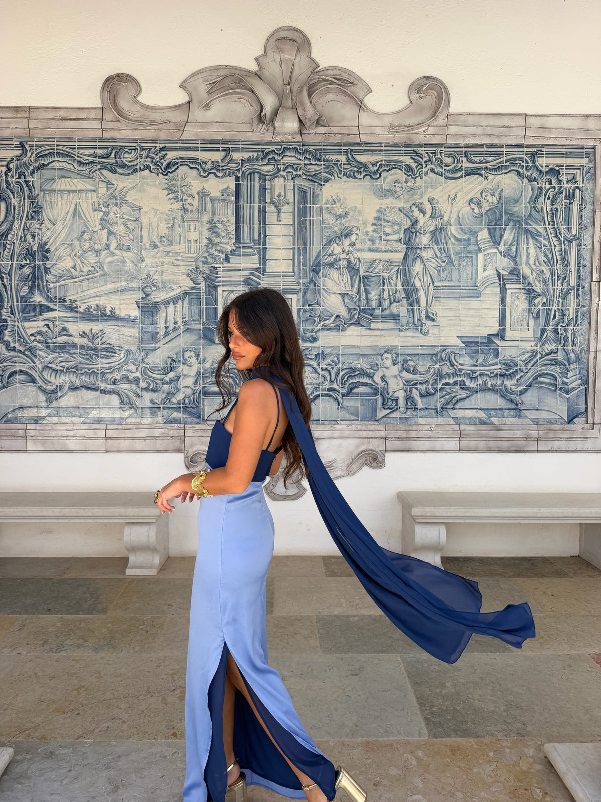 Vestido Zahara en Azul | Edición Limitada
