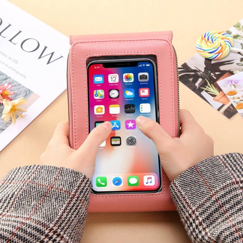 RABATT | Bolso de hombro para mujer con pantalla táctil