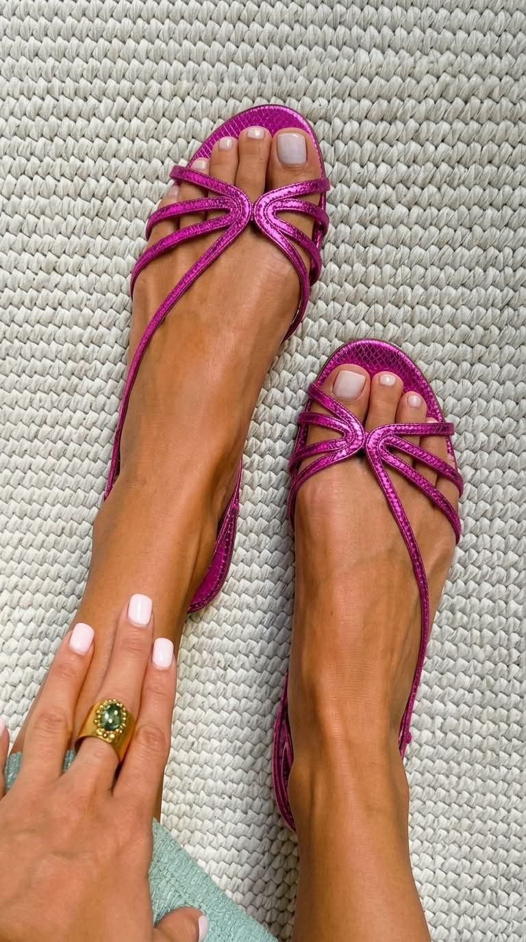 Sandalias Doradas