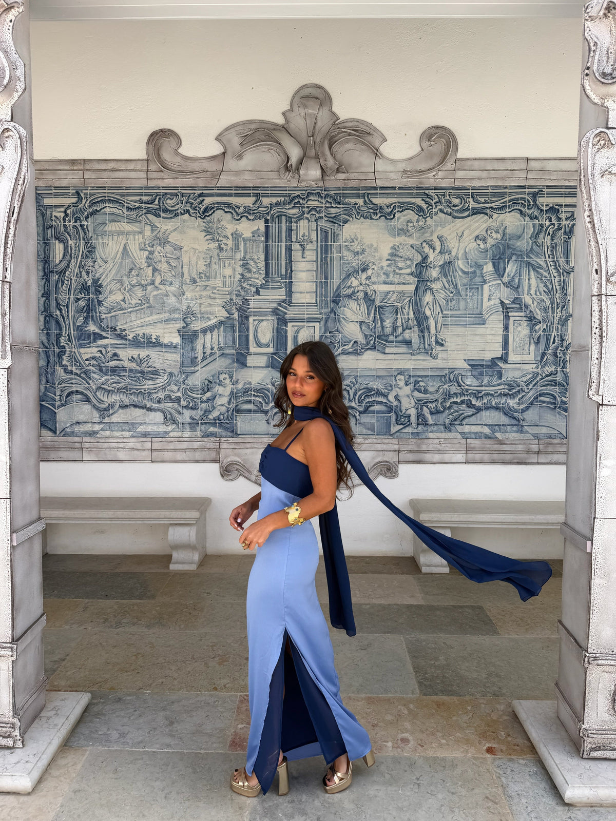 Vestido Zahara en Azul | Edición Limitada