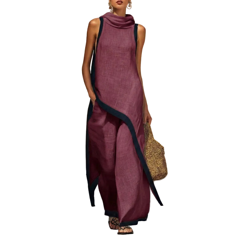 Leonora | Conjunto elegante de lino