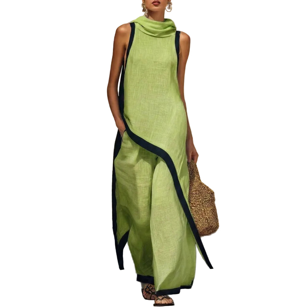 Leonora | Conjunto elegante de lino