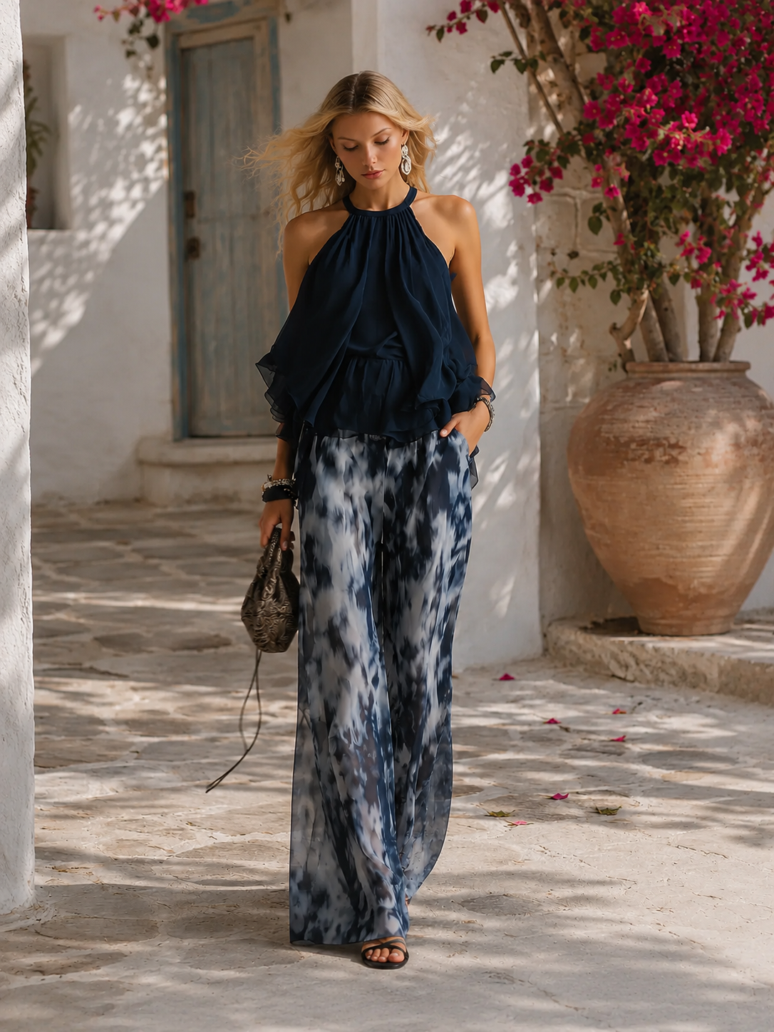 Serena | Conjunto Elegante en Chifón
