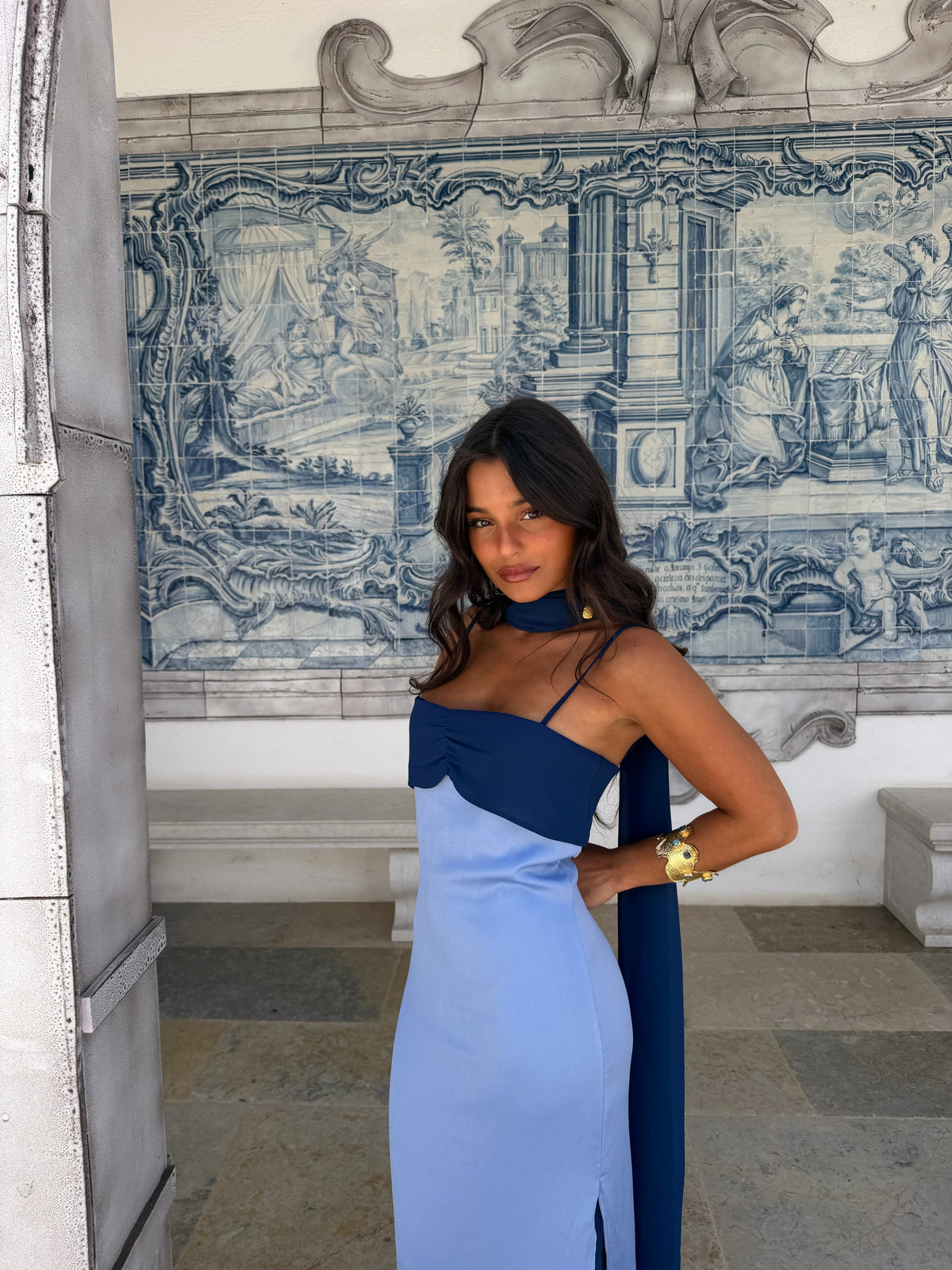 Vestido Zahara en Azul | Edición Limitada