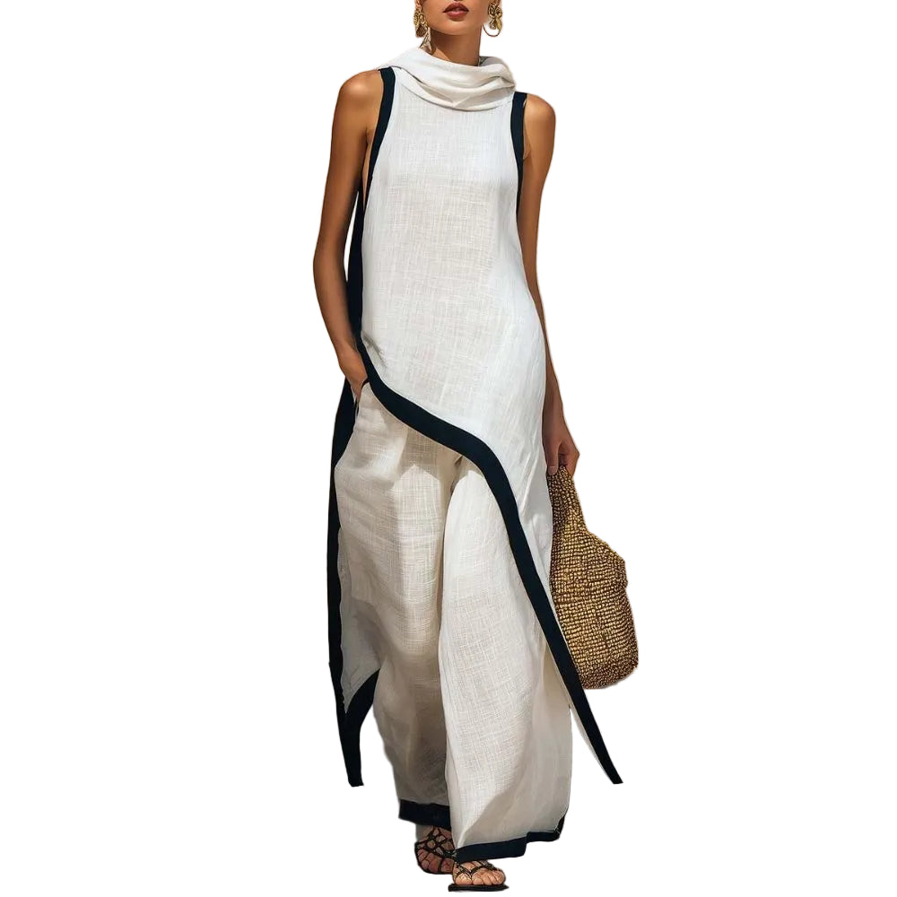 Leonora | Conjunto elegante de lino