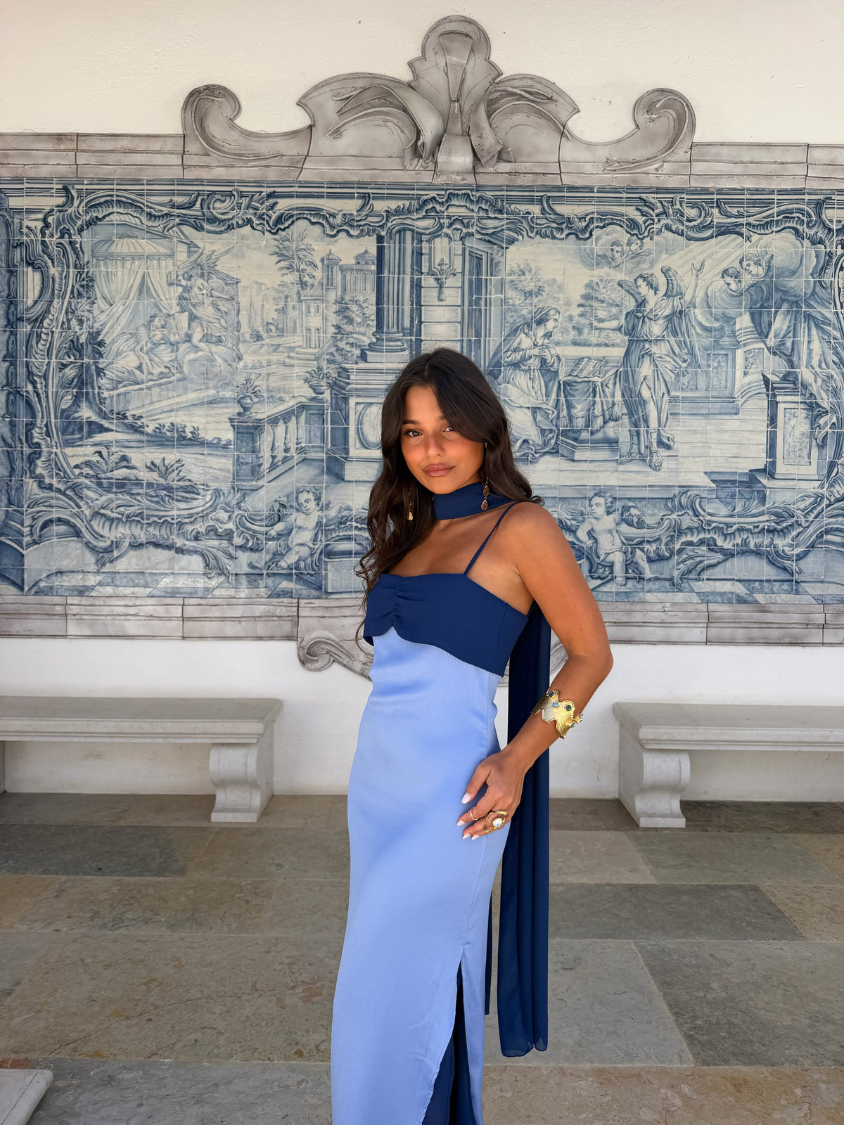 Vestido Zahara en Azul | Edición Limitada