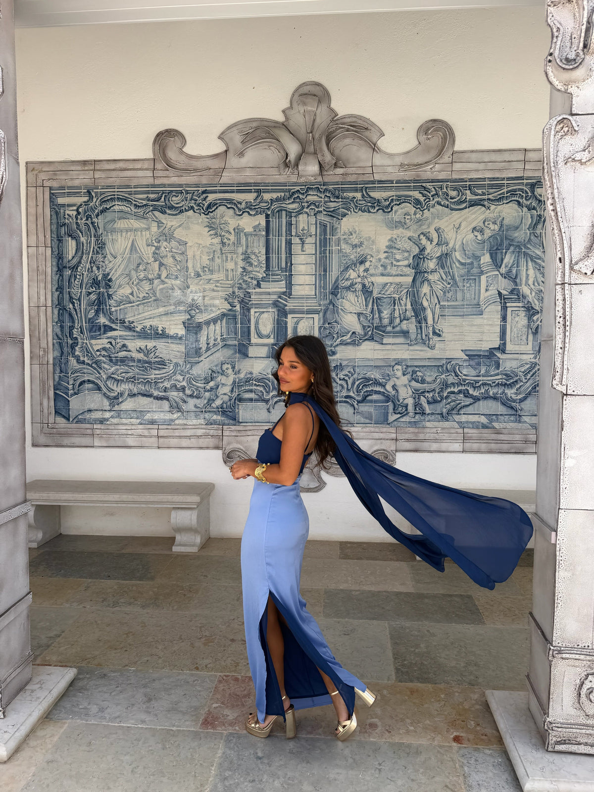 Vestido Zahara en Azul | Edición Limitada