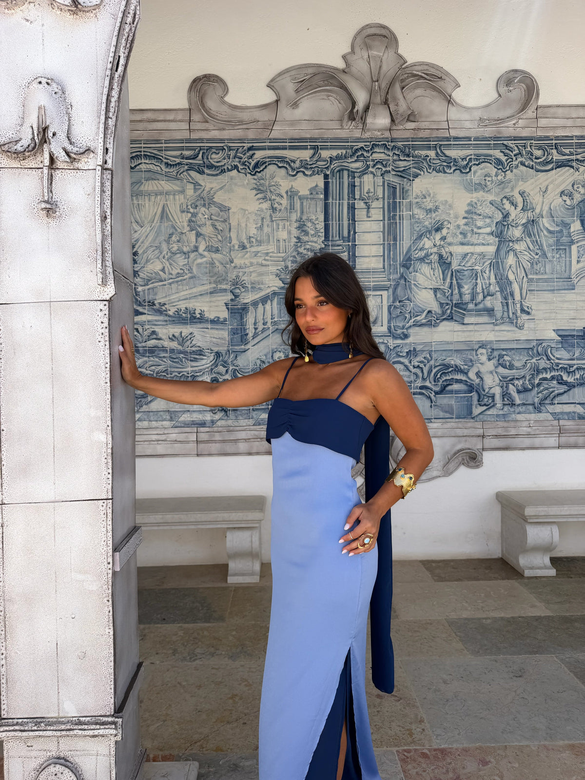 Vestido Zahara en Azul | Edición Limitada