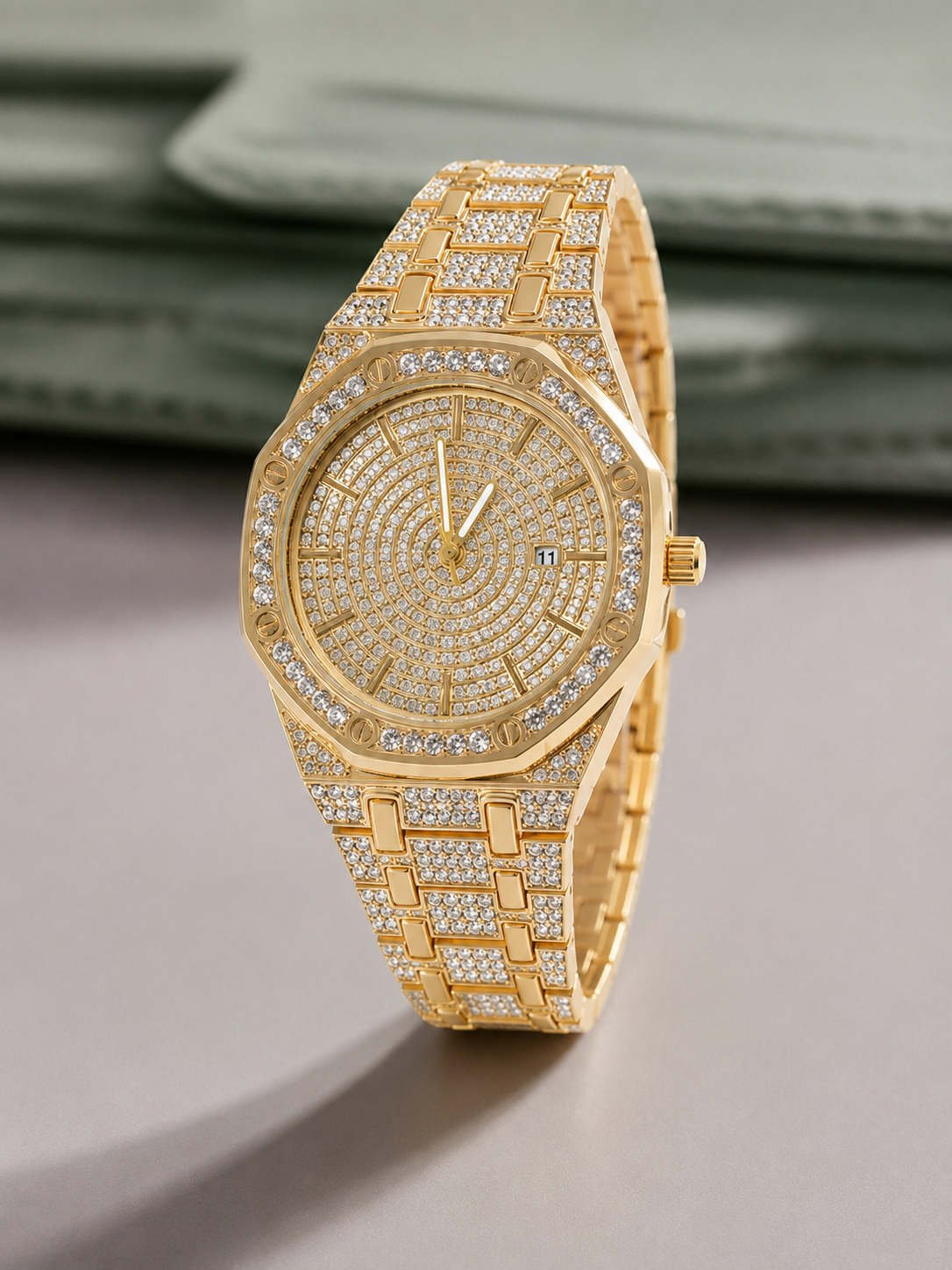 Reloj dorado