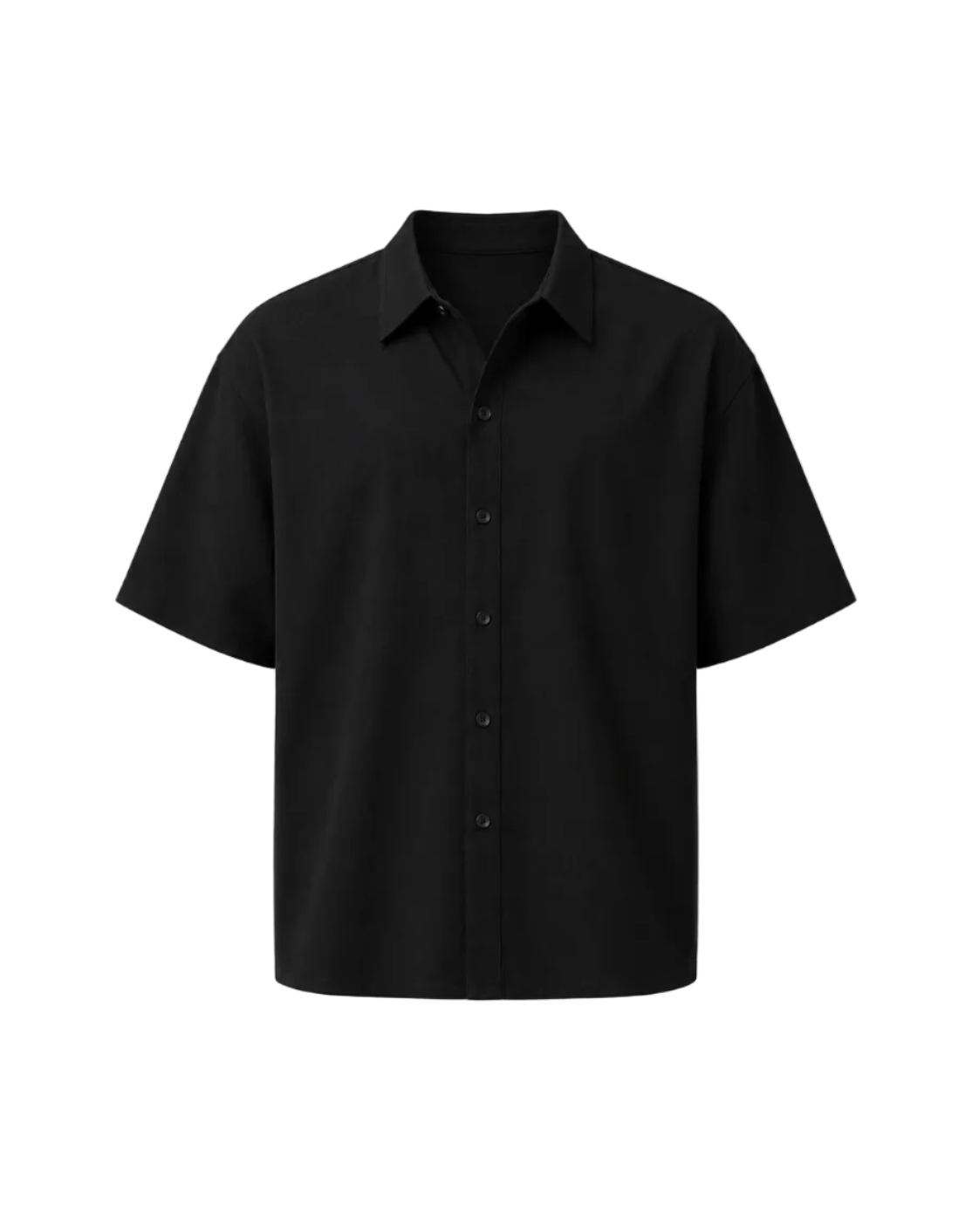 Camisa Oversize Manga Corta Texturizada