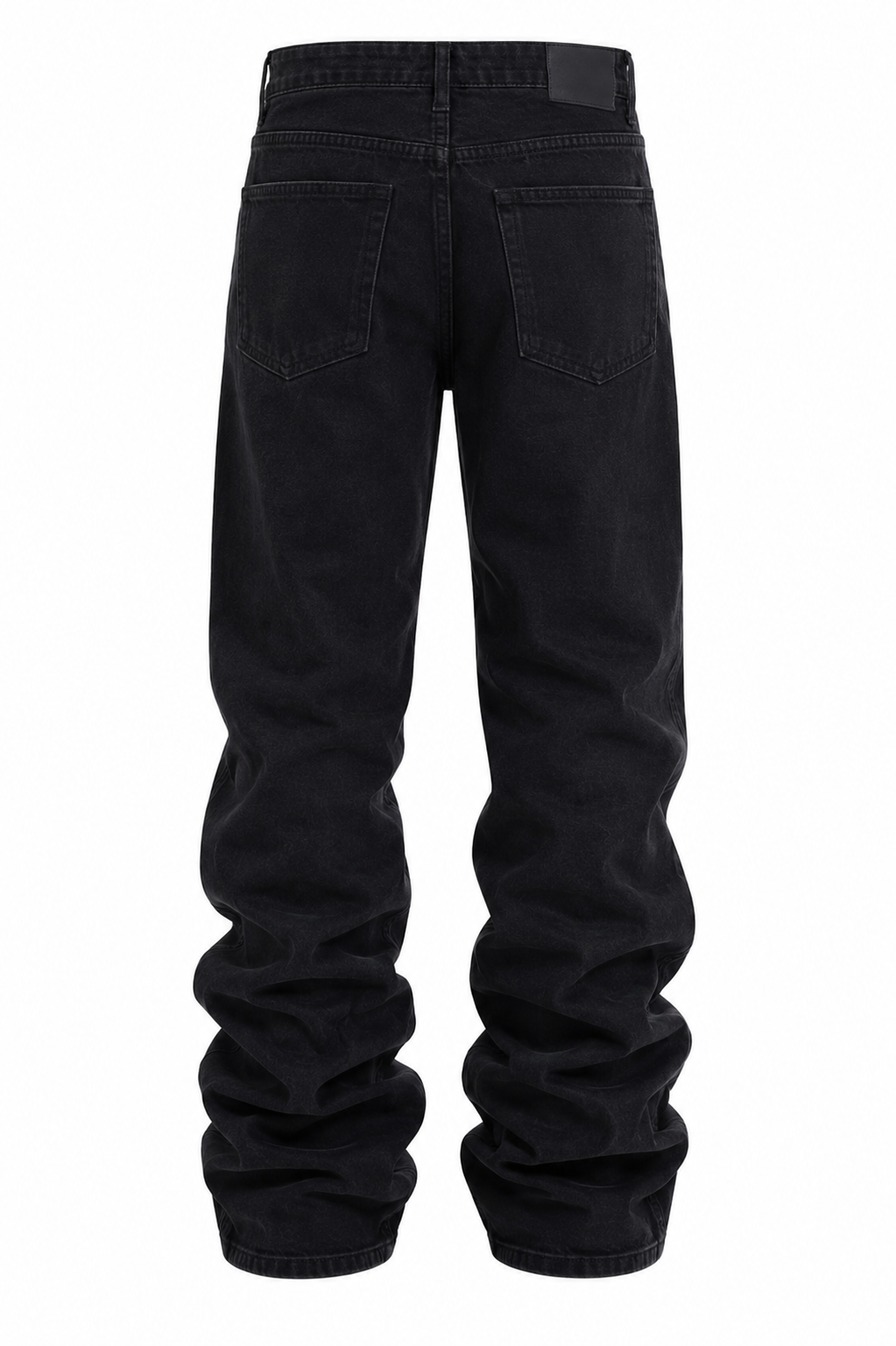 Vaqueros Hombre Baggy Rectos Negros