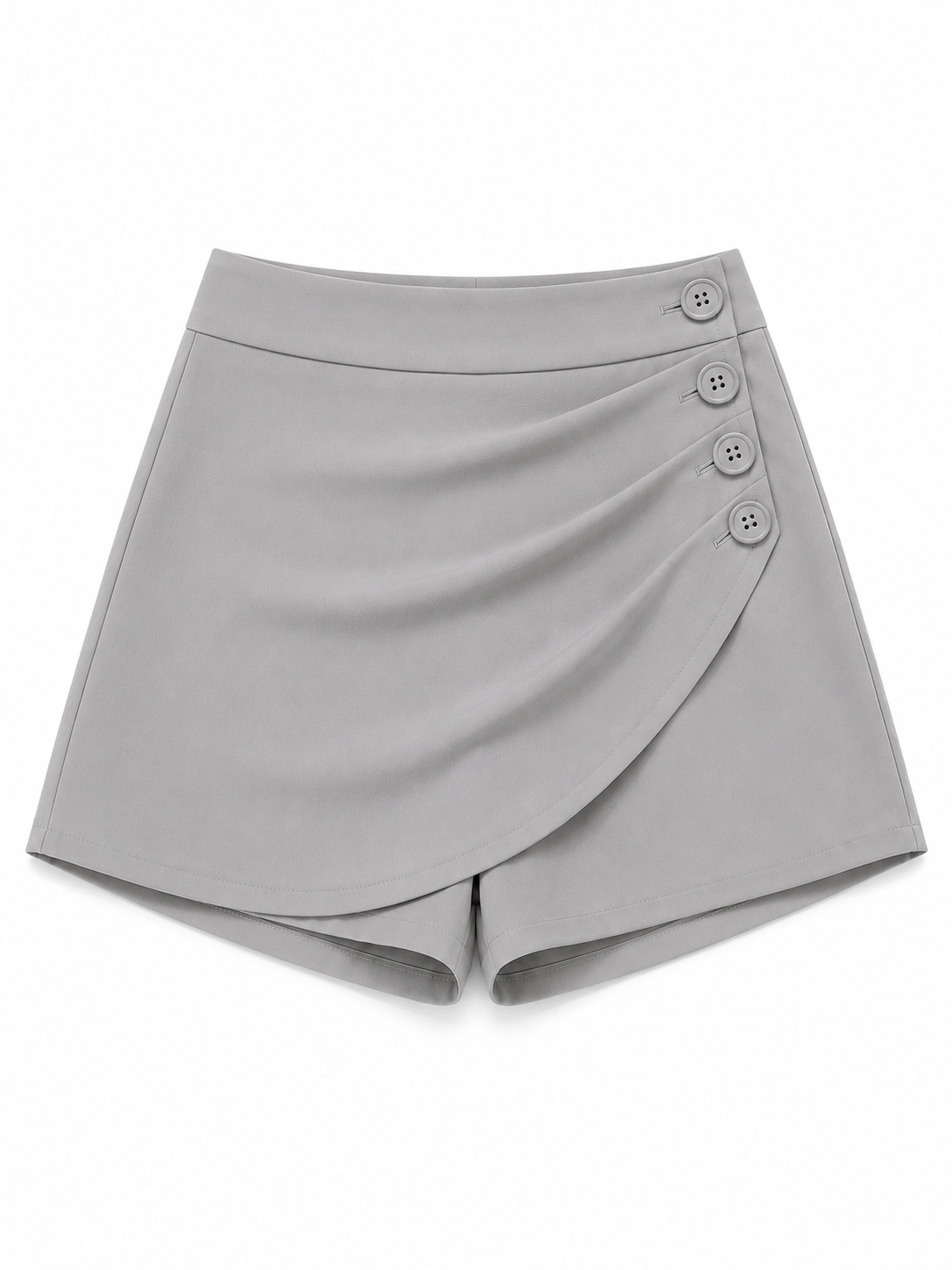 Pantalones cortos ajustados asimétricos