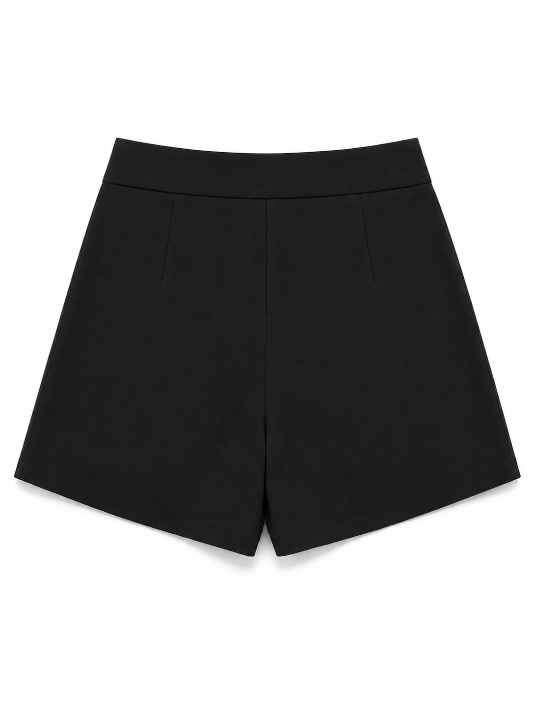 Pantalones cortos ajustados asimétricos