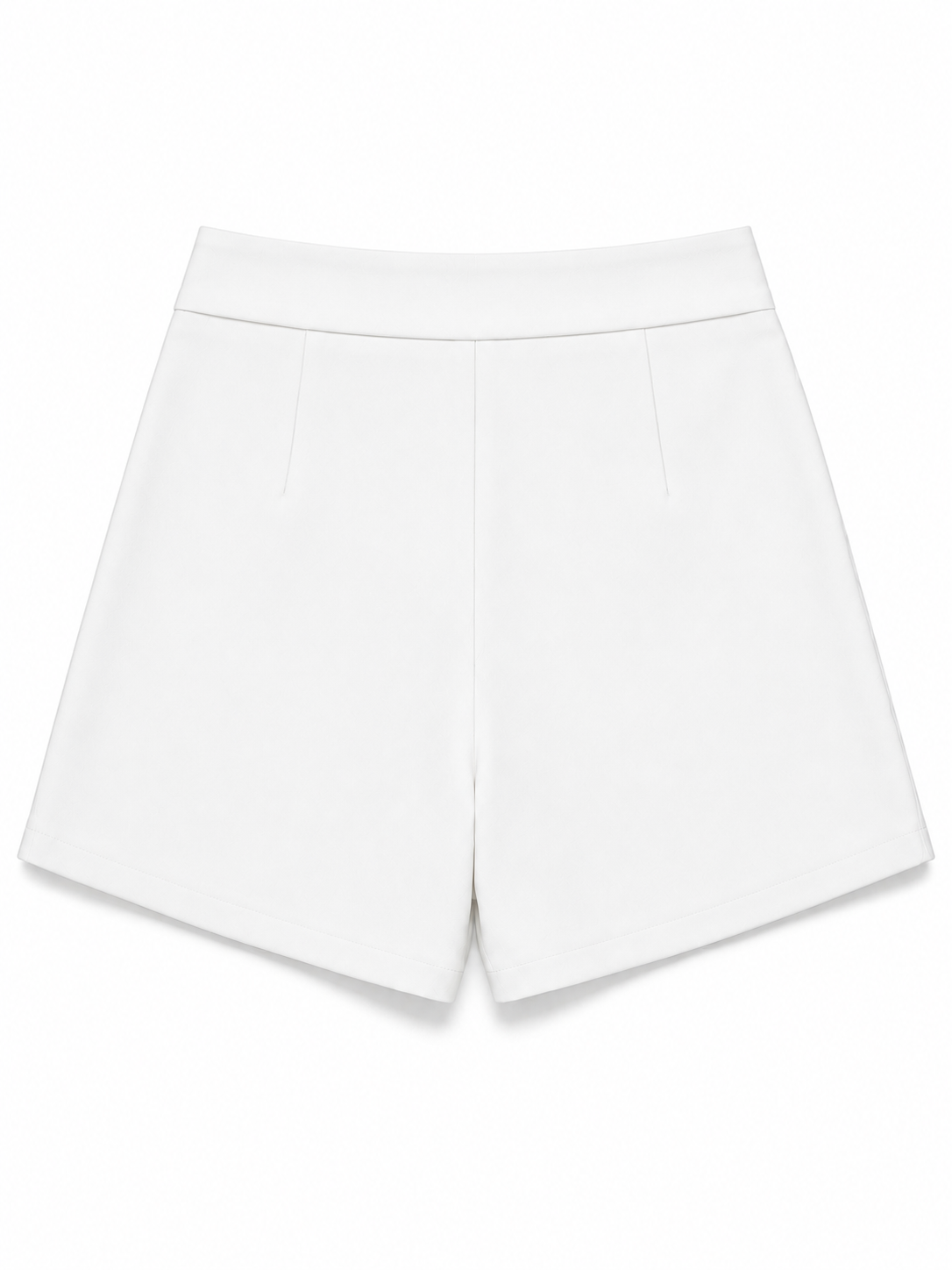 Pantalones cortos ajustados asimétricos