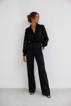 Blusa con aberturas