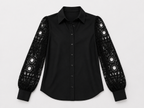 Blusa con aberturas