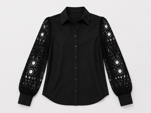 Blusa con aberturas