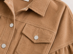 Chaqueta corta de pana