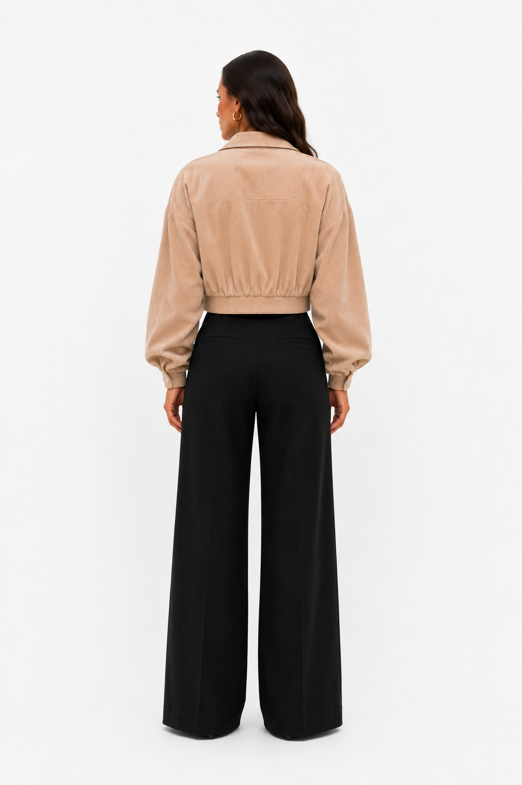 Chaqueta corta de pana