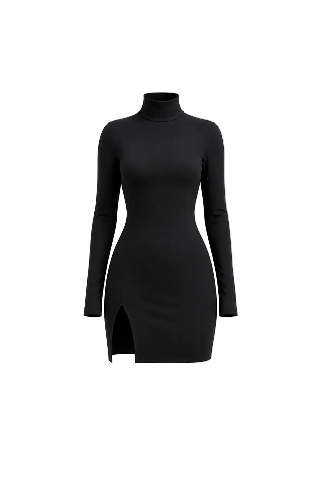 Minivestido de manga larga