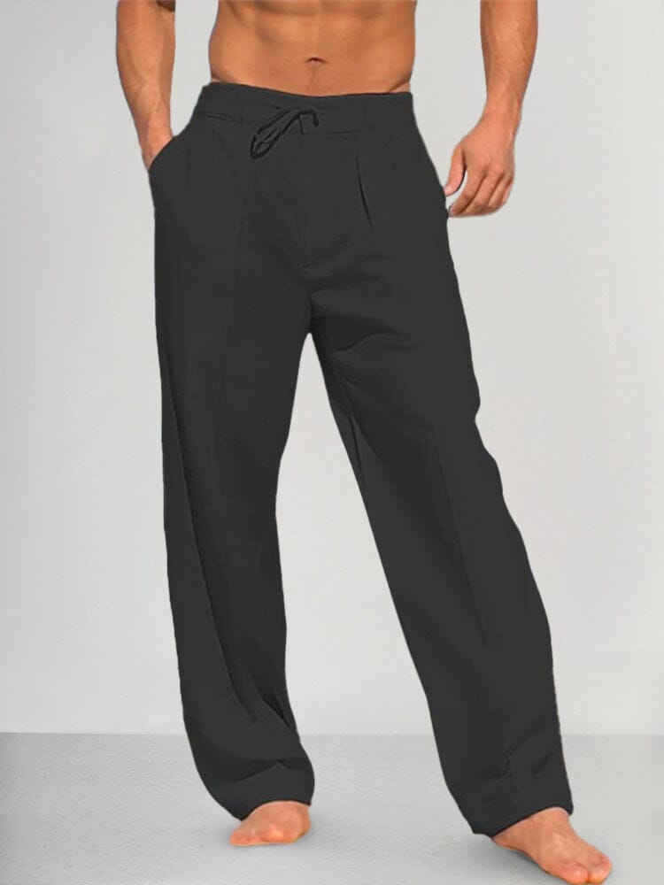 Marco | Pantalon Coton-Lin à Pinces