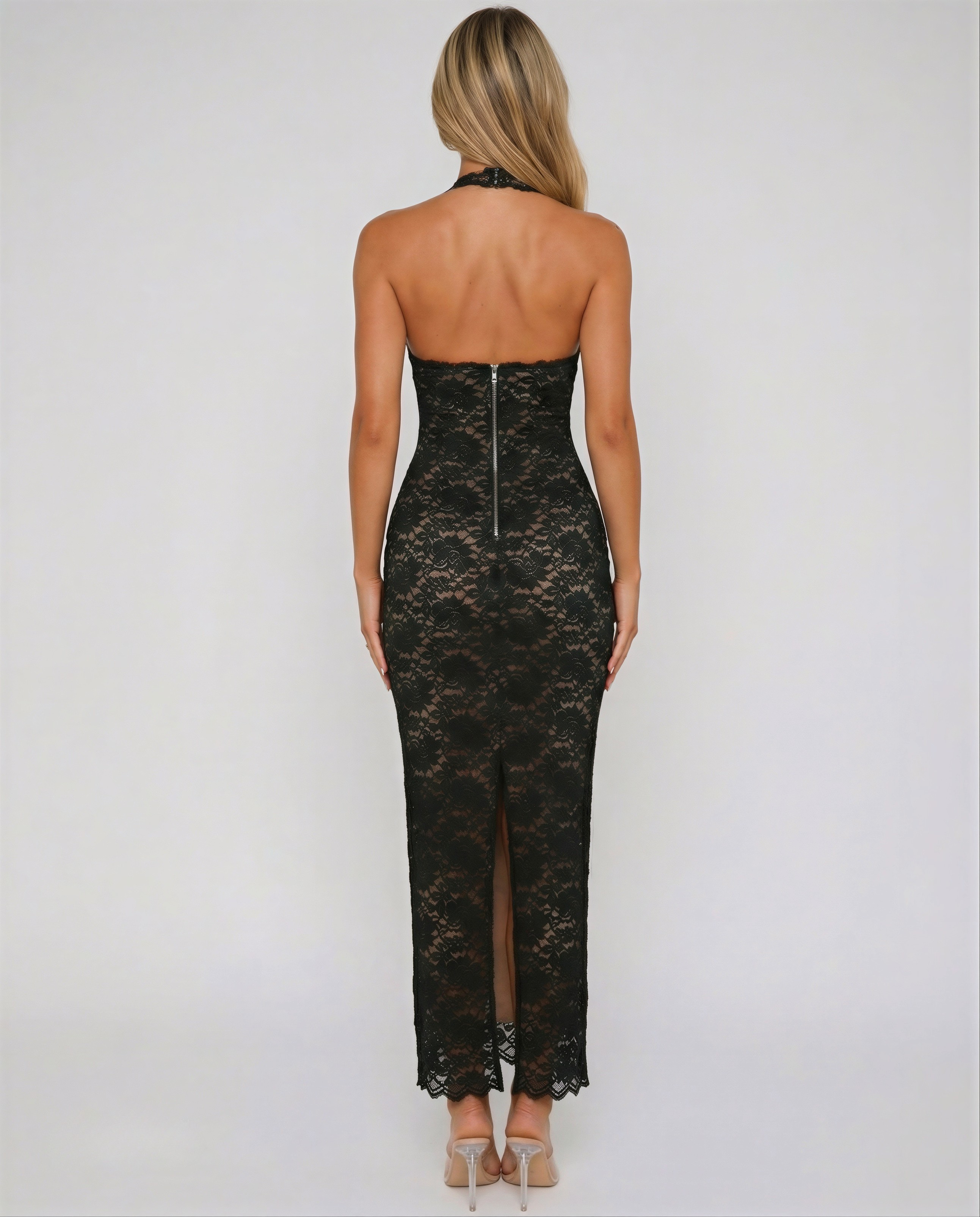LYRA |  Vestido encaje y elegante