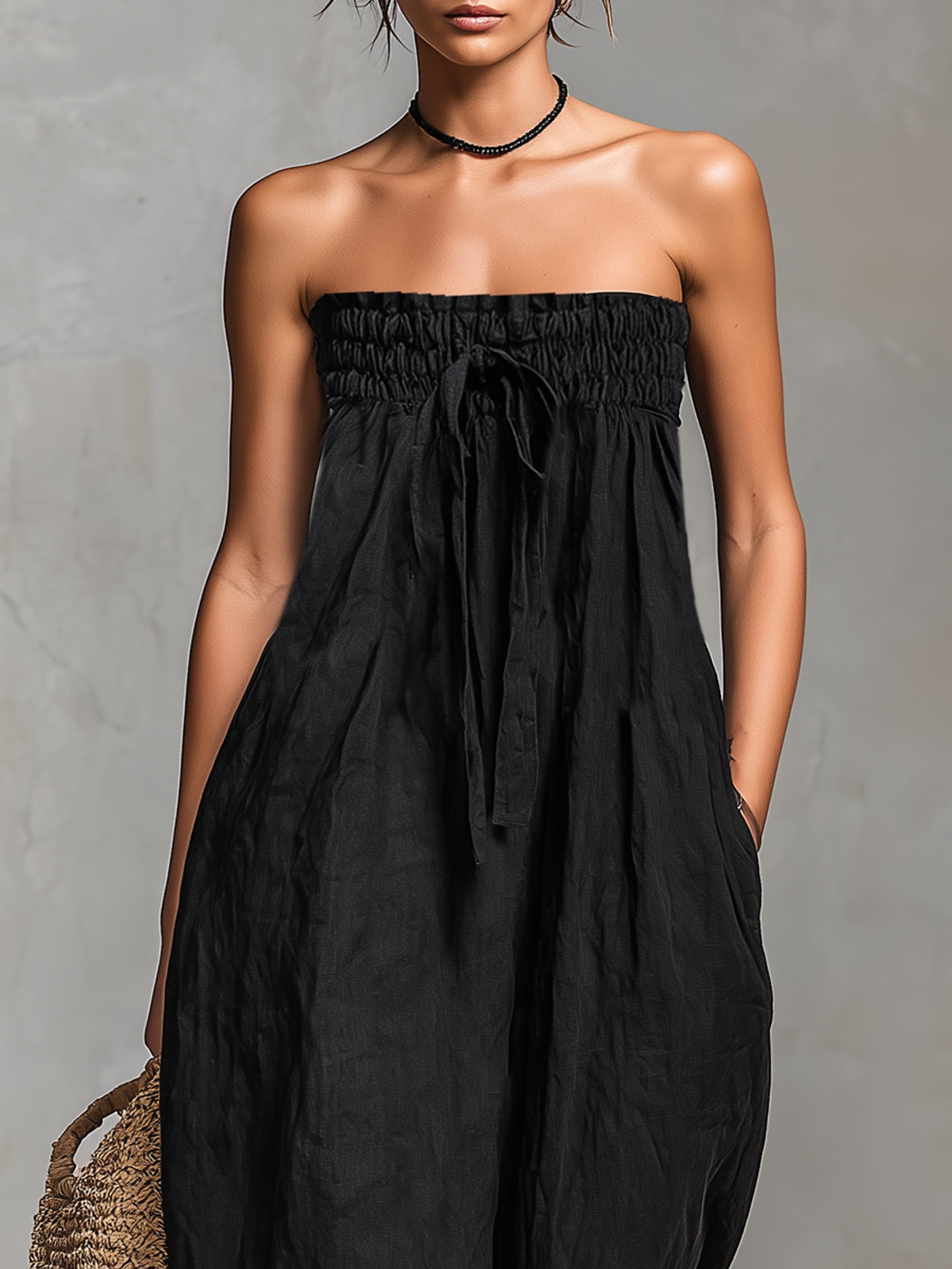Idaira™ | Elegante mono sin tirantes