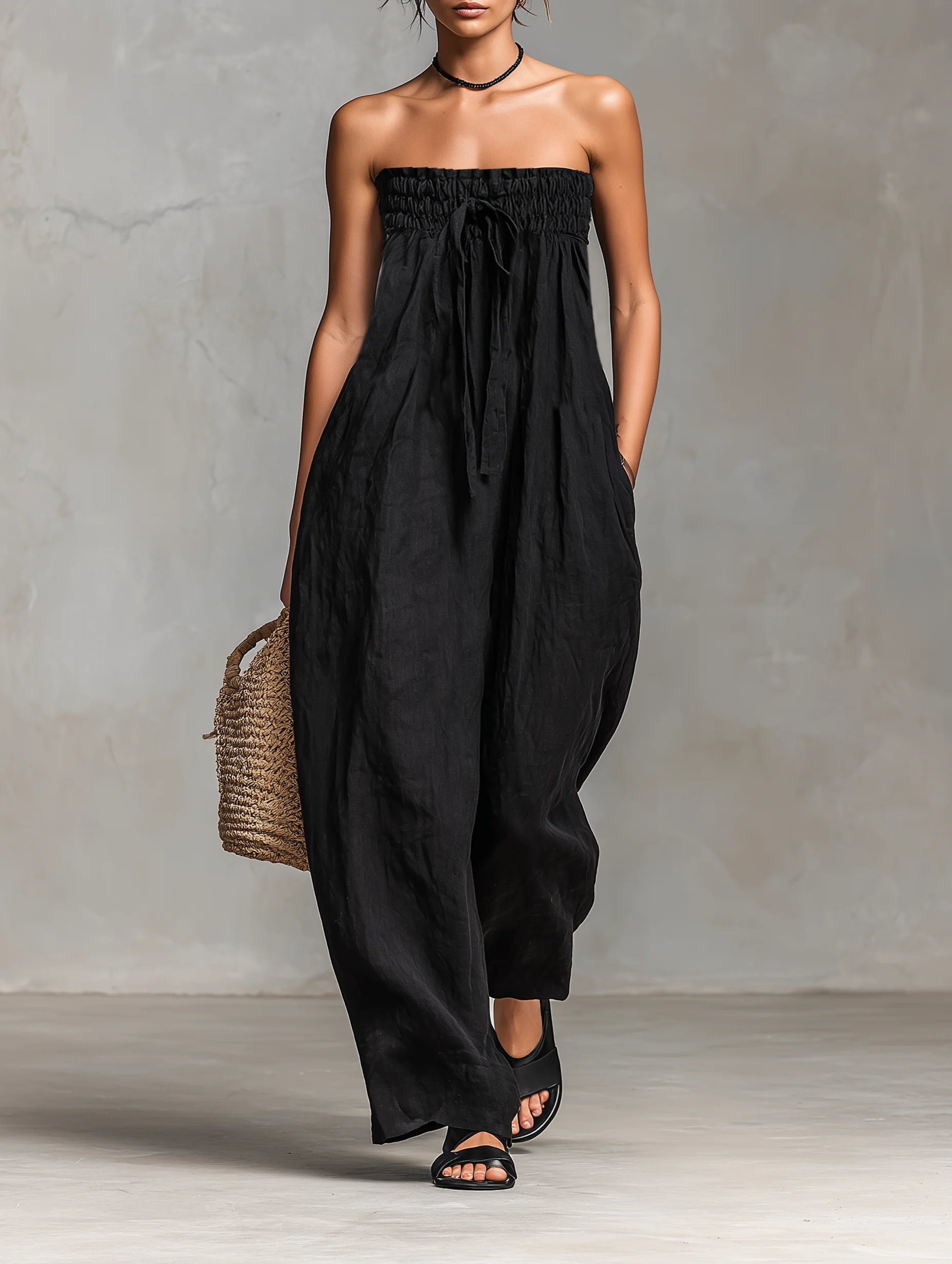 Idaira™ | Elegante mono sin tirantes