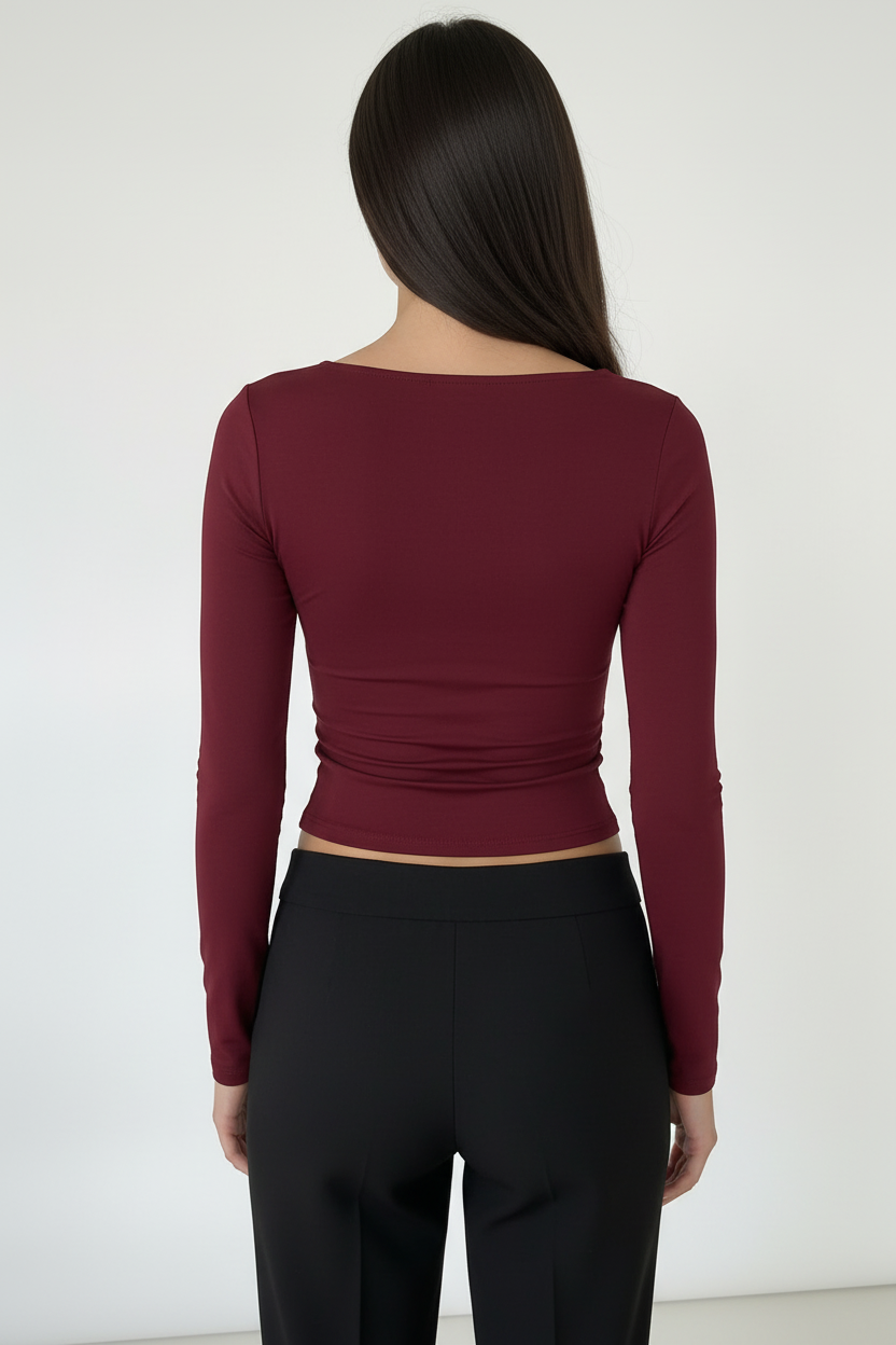Ivy | Top manga larga y elegante