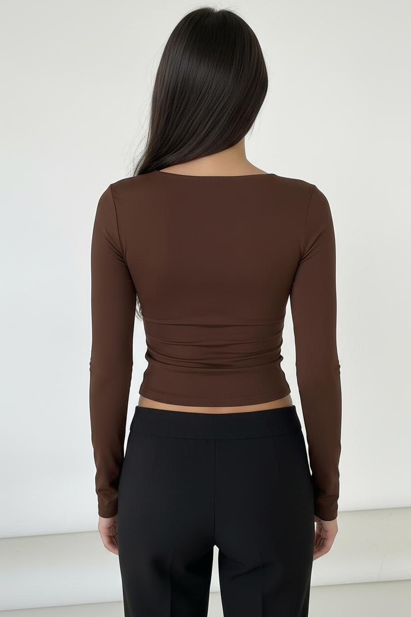 Ivy | Top manga larga y elegante
