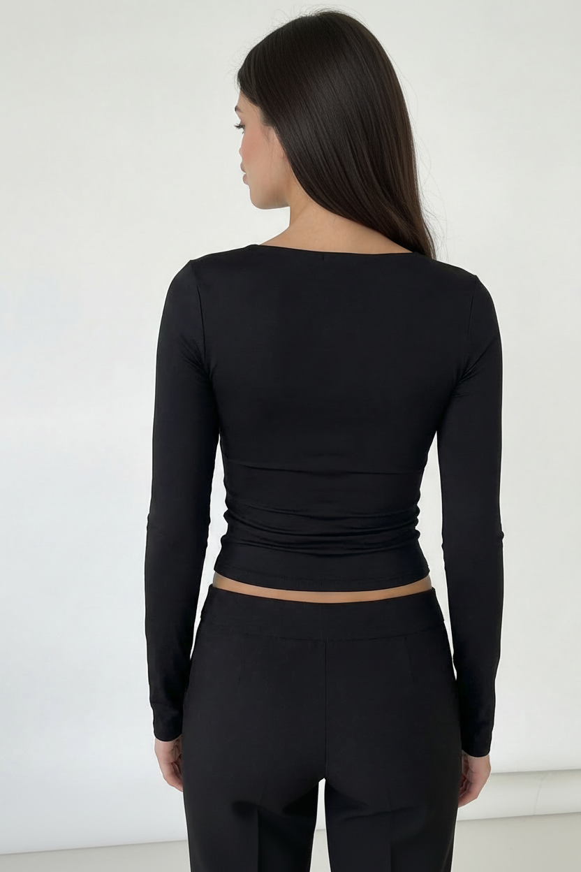 Ivy | Top manga larga y elegante