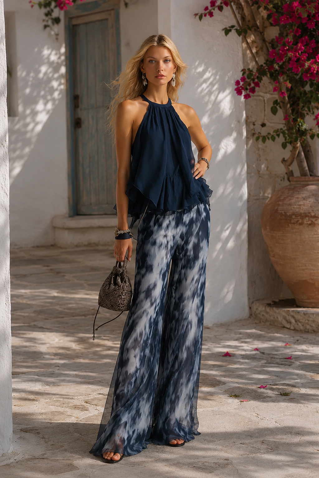 Serena | Conjunto Elegante en Chifón