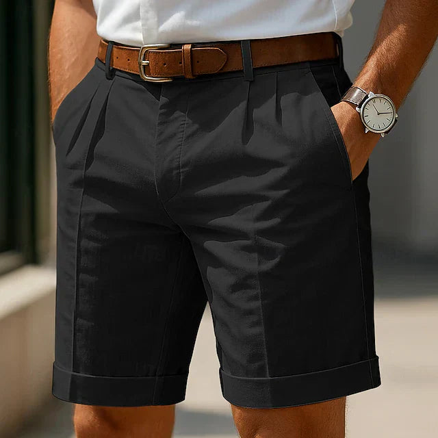 Harry | Bermuda Plissé Élégant