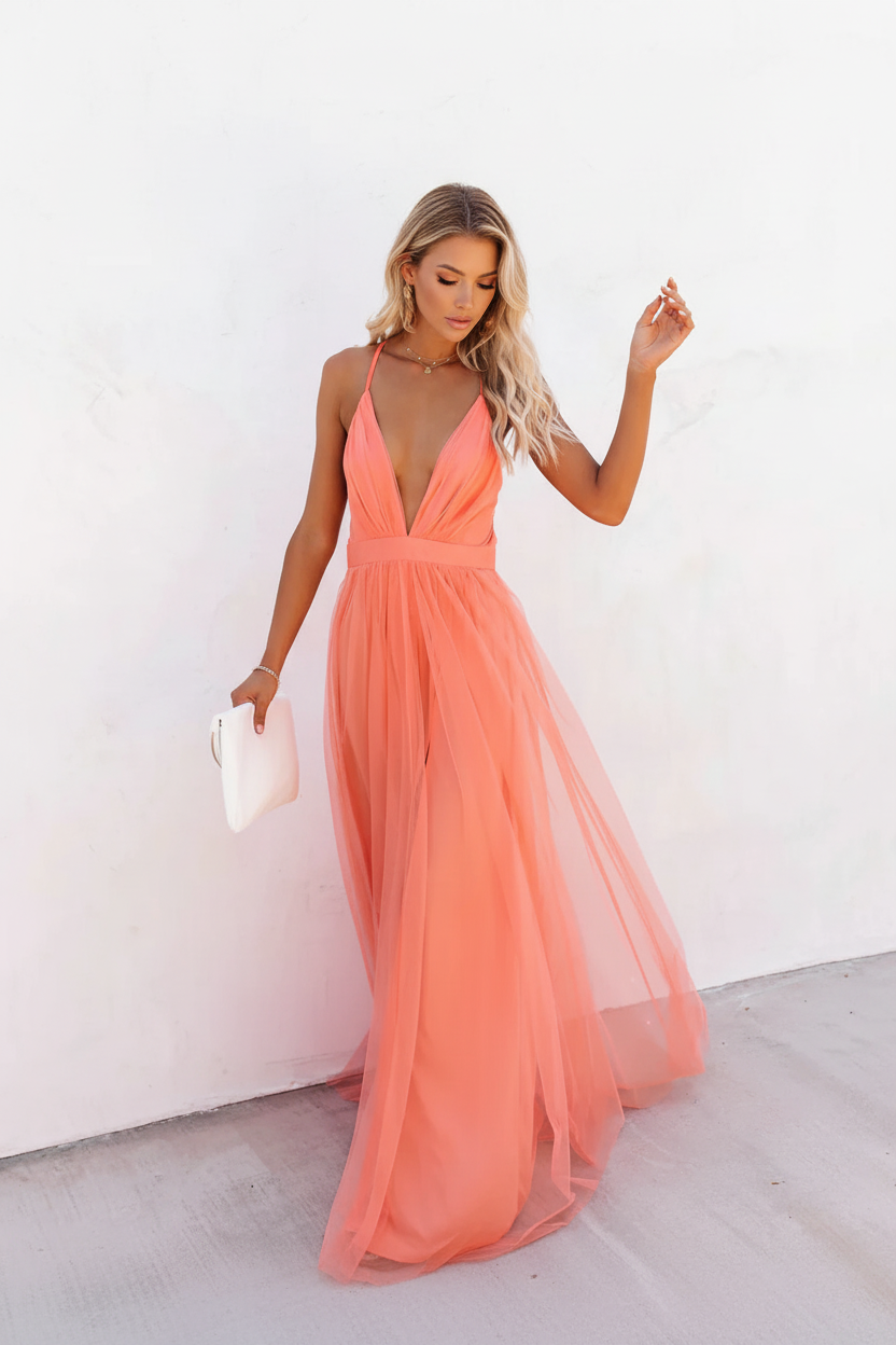 Bliss | Vestido largo y romántico