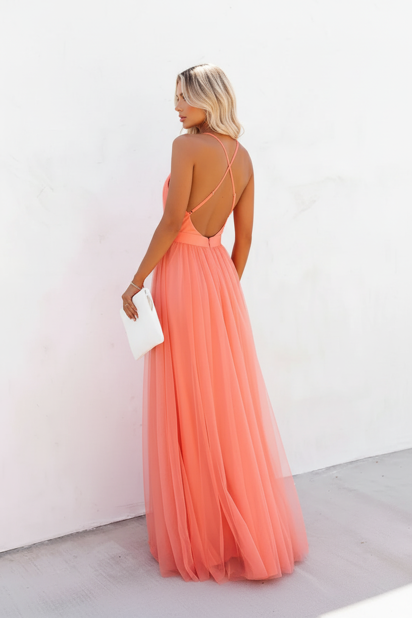 Bliss | Vestido largo y romántico