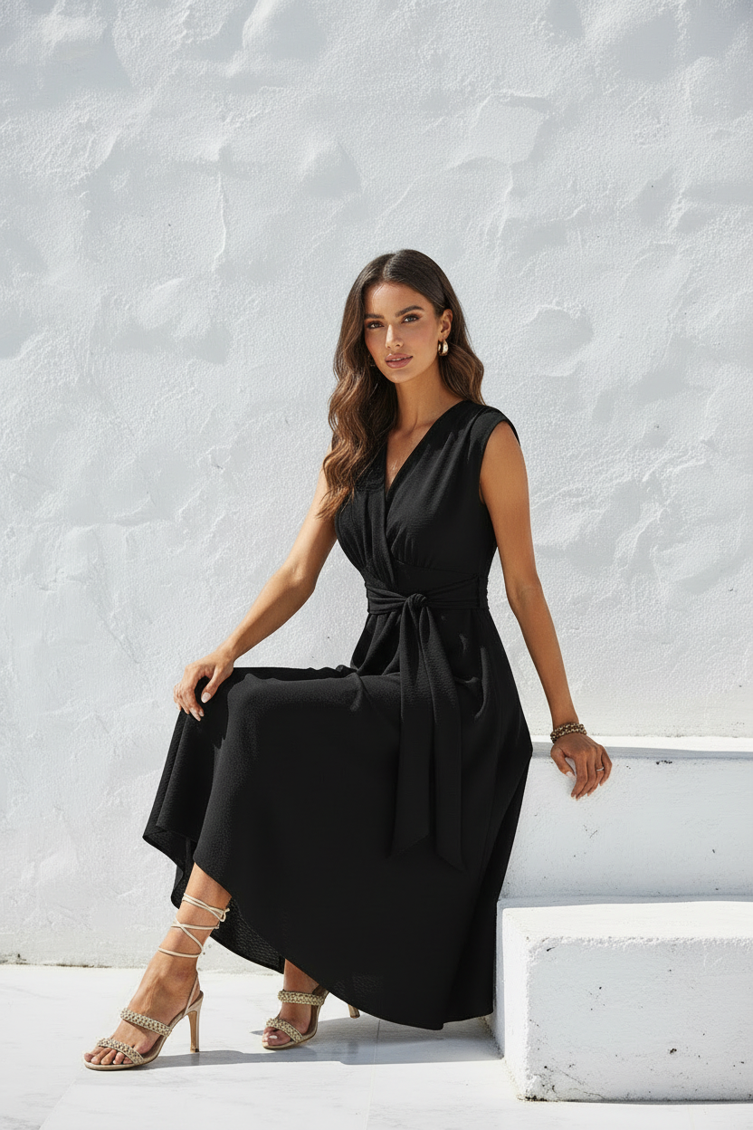 LIVIA | Vestido fluido y sofisticado