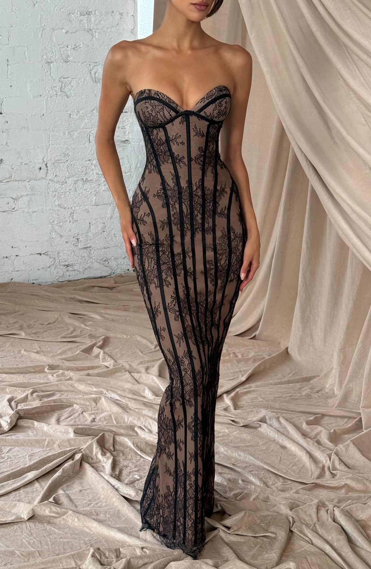 Vestido Largo Sian | Negro