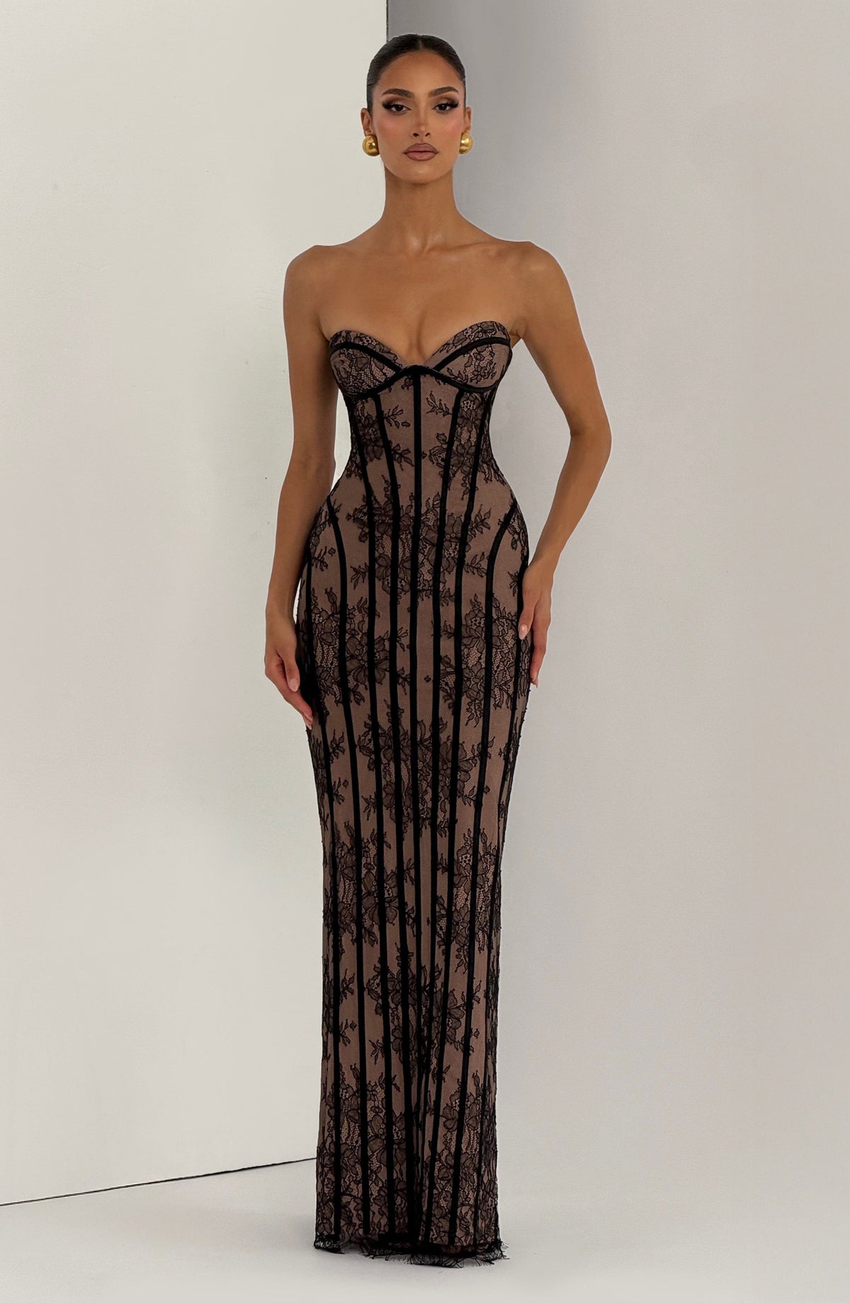 Vestido Largo Sian | Negro