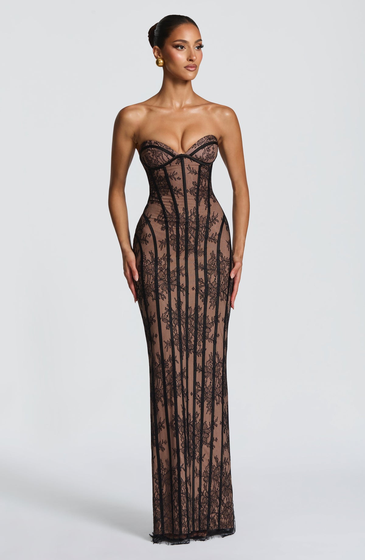 Vestido Largo Sian | Negro