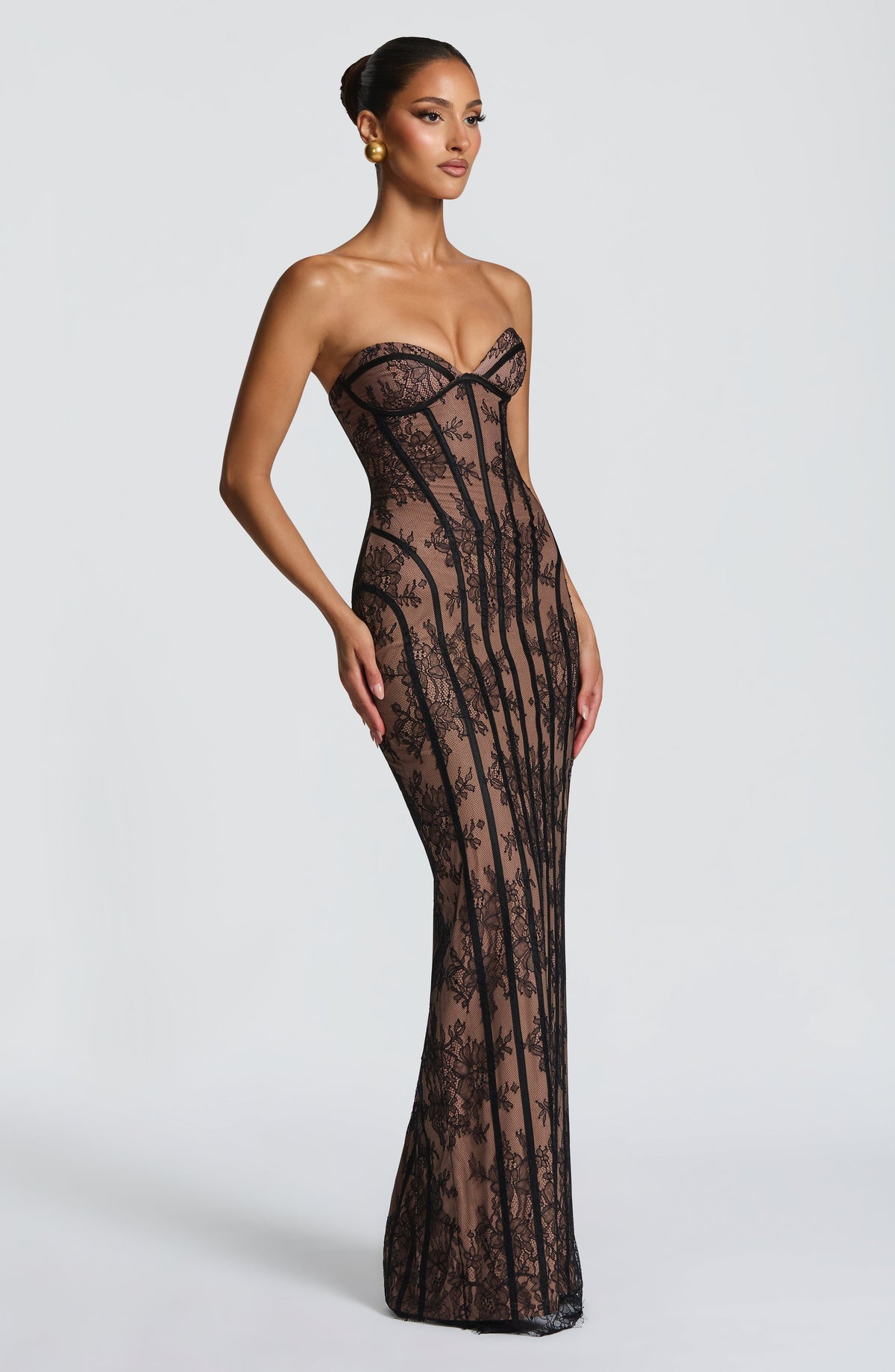 Vestido Largo Sian | Negro