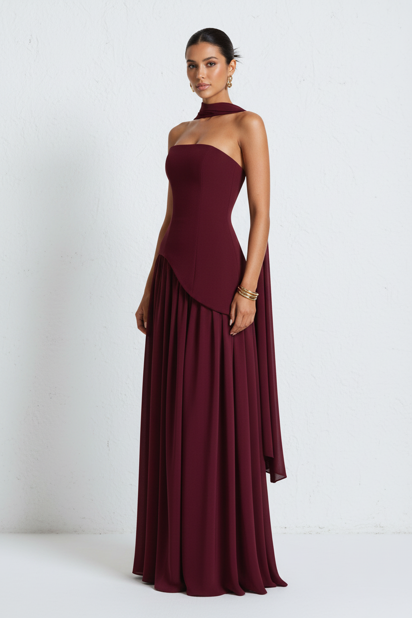 HELENE | Vestido largo y sofisticado